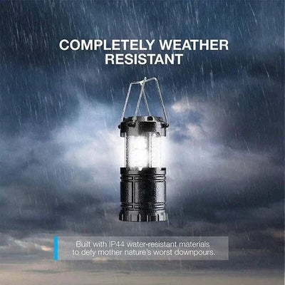 Portable LED Camping Lantern With Cooling Fan For Outdoor Use
