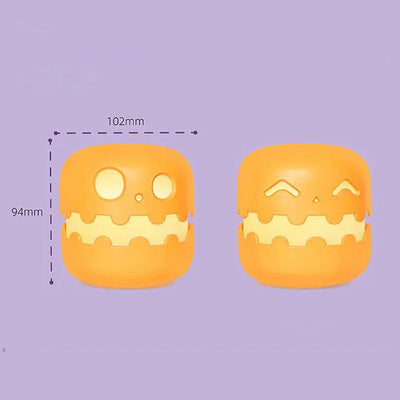 Halloween Pumpkin Night Light Decorative Pressed Pumpkin Lamp