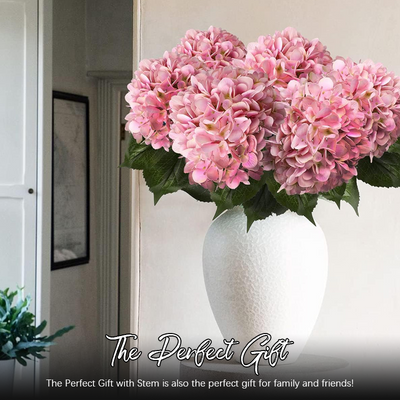 3d Hydrangea Artificial Flower Realistic Decorative Bloom