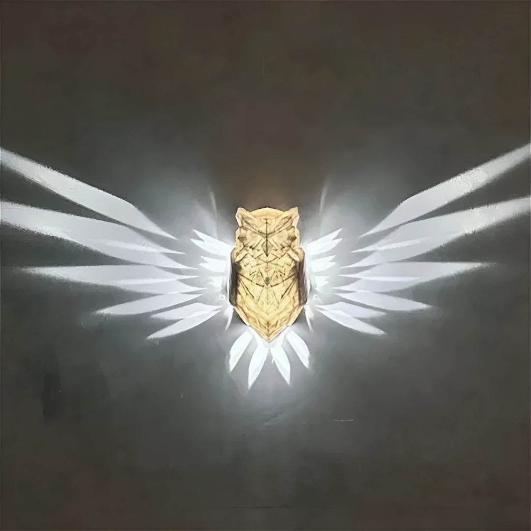 Eagle Wall Lamp 3D Decorative Modern Lighting Fixture