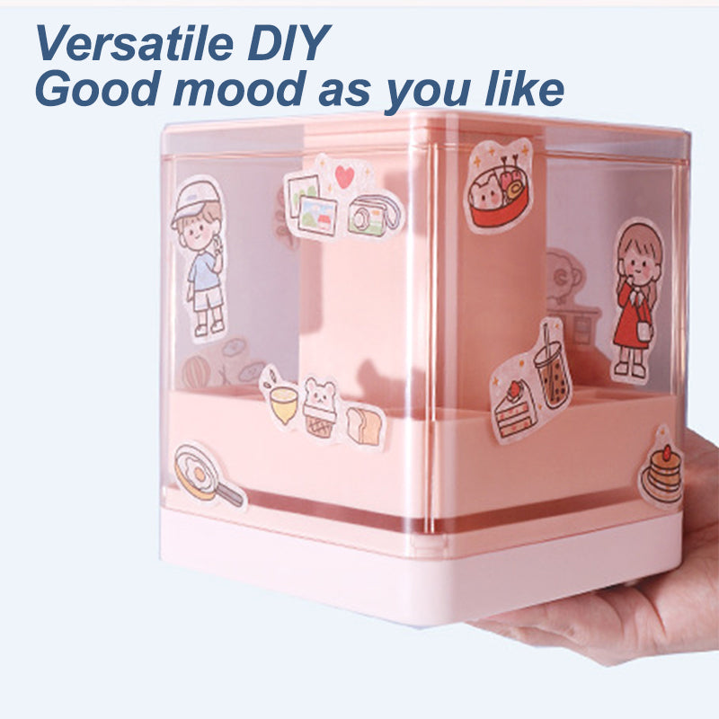 Pressing Design Transparent Cosmetic Display Case For Storage And Organization