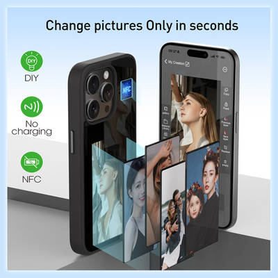 Ink Screen Phone Case Protective Cover Stylish Durable Design