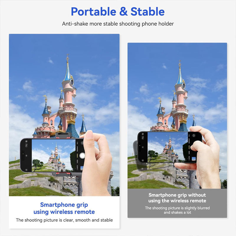 Mobile Phone Bluetooth Handle Wireless Control Grip For Smartphones