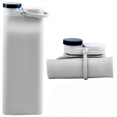 Collapsible Water Bottle Leak Proof For Travel And Outdoor Use