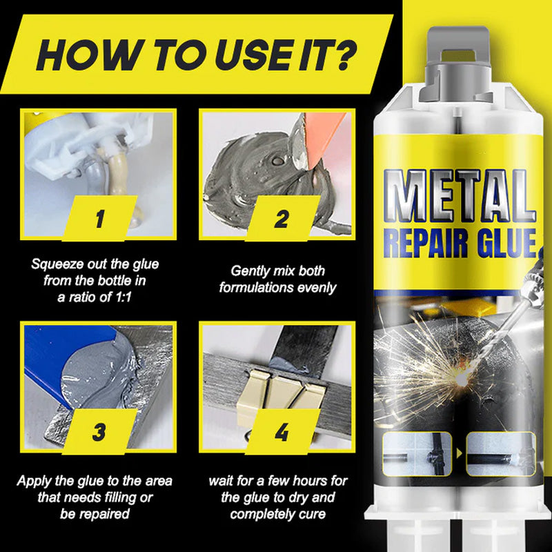 Magic Repair Strong Bond Metal Glue For Durable Repairs
