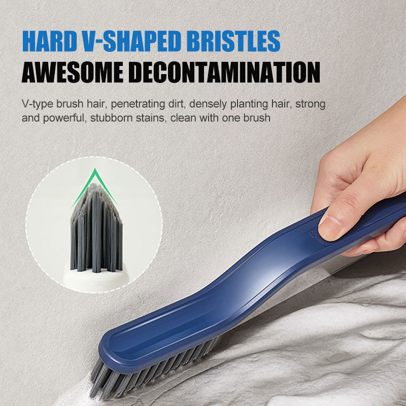 Bathroom Cleaning Brush 2 In 1 Dual Purpose Scrubber Tool