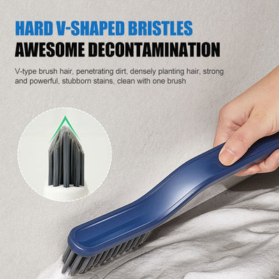 Bathroom Cleaning Brush 2 In 1 Dual Purpose Scrubber Tool