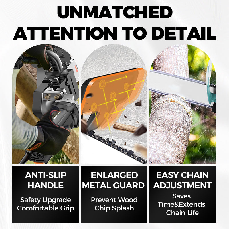 Electric Chain Saw Converter Attachment For Angle Grinder Tool