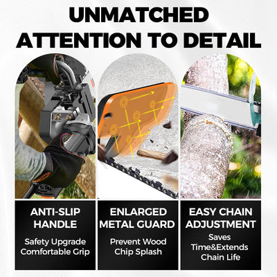 Electric Chain Saw Converter Attachment For Angle Grinder Tool