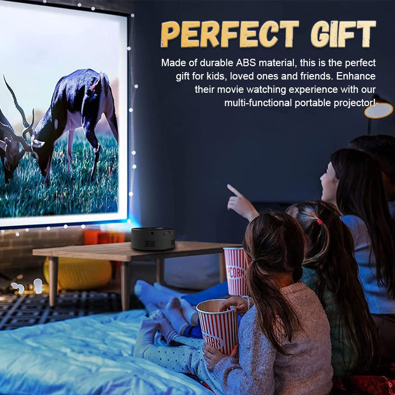 Mini LED Projector Portable Compact Home Theater Cinema Device