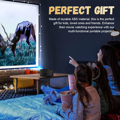 Mini LED Projector Portable Compact Home Theater Cinema Device
