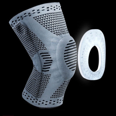 Knee Compression Sleeve Support Brace For Running Cycling Basketball Football