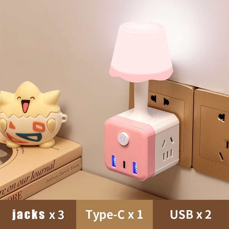 Remote Control LED Night Light Lamp With USB Adapter