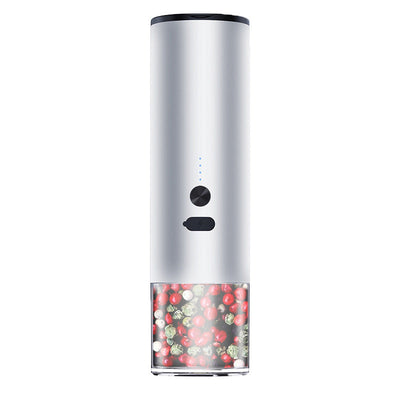Electric Salt And Pepper Grinder Rechargeable LED Kitchen Mill Set