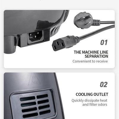 Air Fryer Electric Touch Control Home Kitchen Cooker