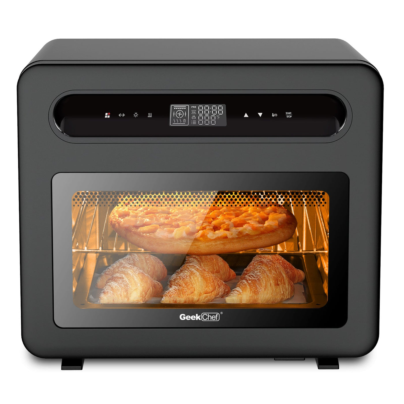 Geek Chef Steam Air Fryer Oven Combo 26 QT Convection Countertop