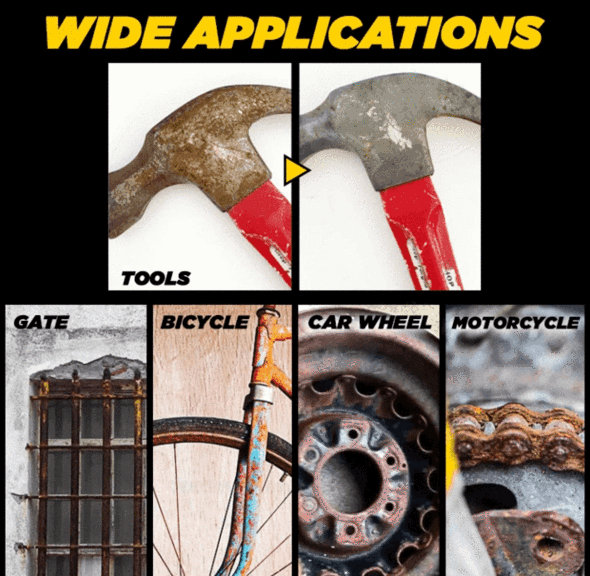 Multipurpose Rust Remover Spray For Metal Cleaning And Protection