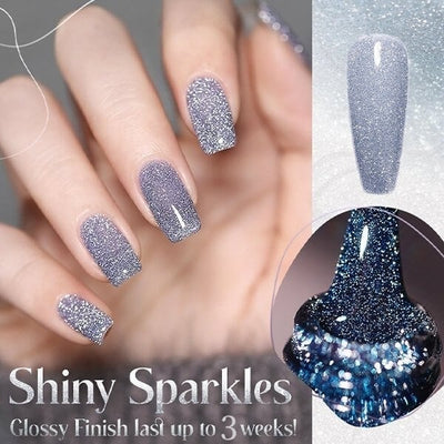 High Density Glitter Gel Nail Polish Sparkling Shine Colors