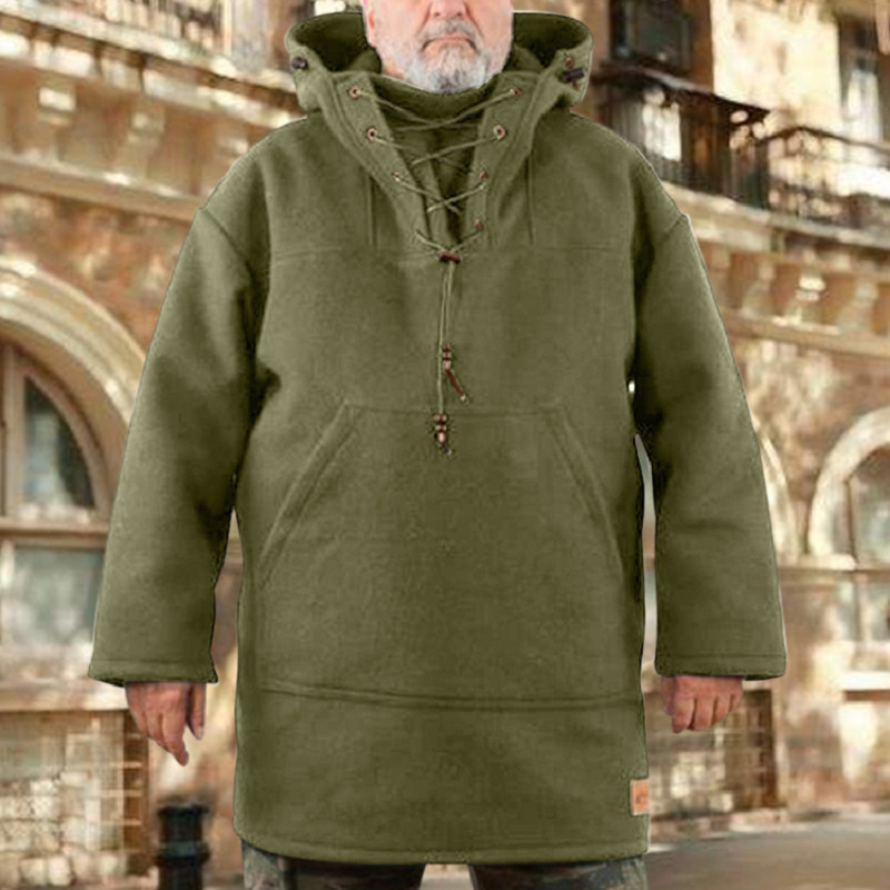 Men's Heavy Winter Coat Warm Outdoor Jacket For Cold Weather