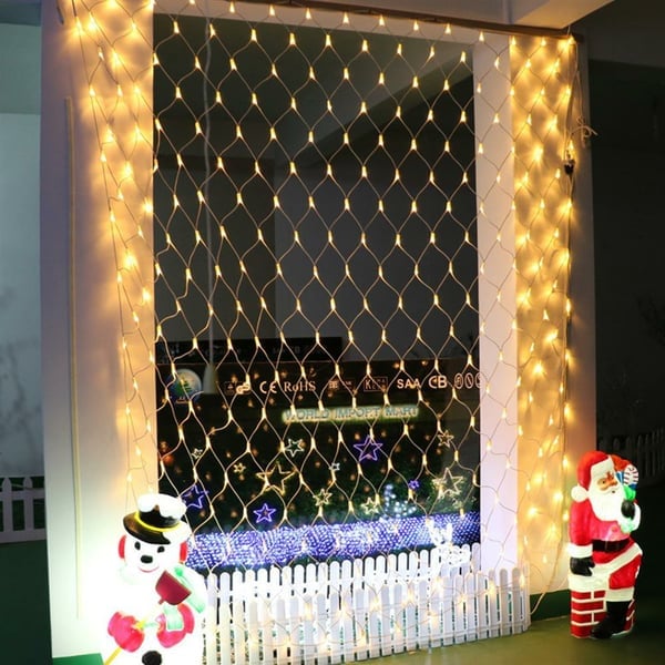 Net Mesh Waterproof LED String Lights For Outdoor Decoration