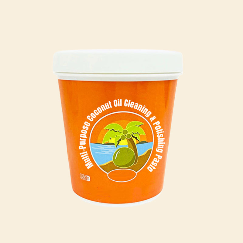 Multi-Purpose Coconut Oil Cleaning Paste For Polishing And Care