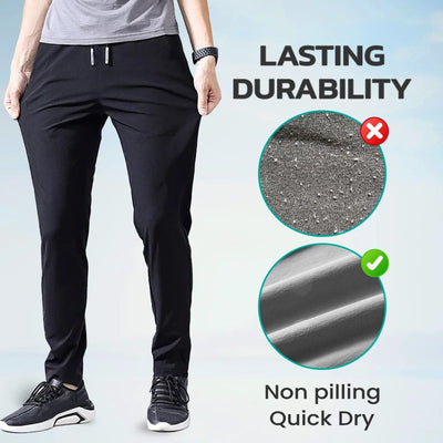 Unisex Quick Dry Stretch Pants Pull-on Lightweight Comfort