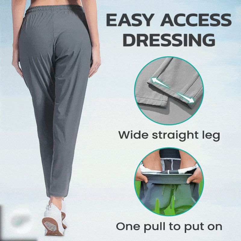 Unisex Quick Dry Stretch Pants Pull-on Lightweight Comfort