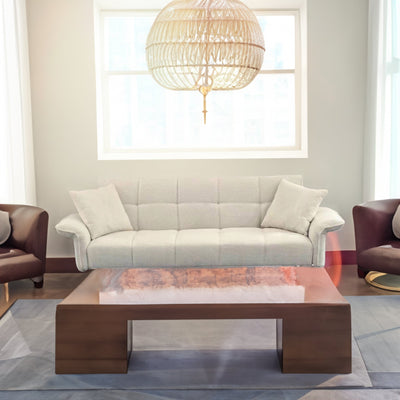 Futon Sofa Bed Convertible Double With Folding Armrests For Small Spaces