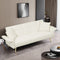 Futon Sofa Bed Convertible Double With Folding Armrests For Small Spaces