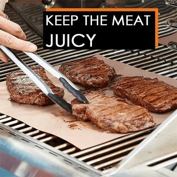 Cuttable Non-Stick BBQ Grill Mat For Easy Outdoor Cooking