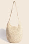 Fame Intricate Braided Hobo Shoulder Bag Stylish Everyday Carry