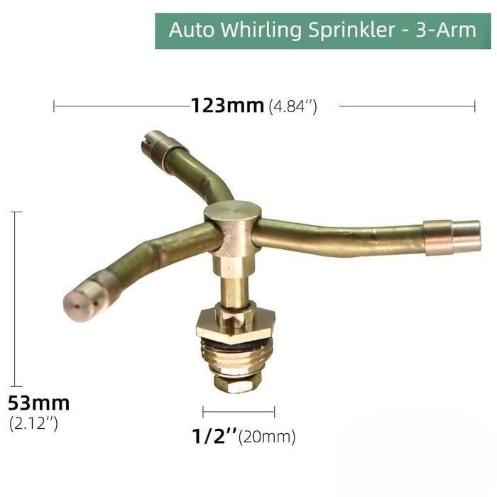 Automatic Rotating Sprinkler For Efficient Garden Lawn Watering