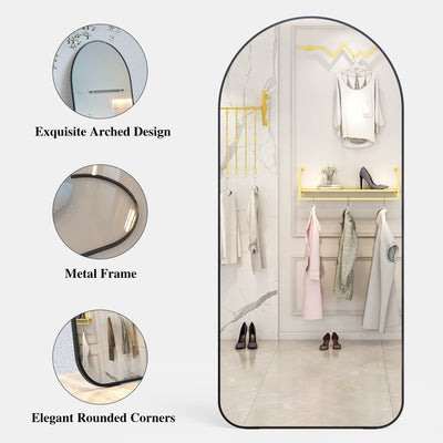 Oversized Full Body Mirror Large Standing Floor Mirror Bedroom Living Room