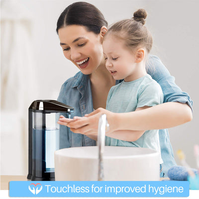 500ml Touchless Battery Operated Automatic Soap Dispenser With Adjustable Flow