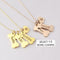 Dog Bone Necklace With Paw Print Pendant For Dog Lovers