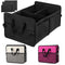 Zmnklry Car Trunk Organizer 72L Large Capacity Collapsible Compartments
