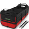 Simniam Large Collapsible Car Trunk Organizer With Multi Compartments