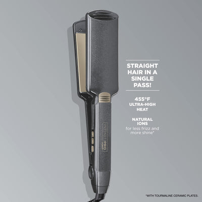 Tourmaline Ceramic Flat Iron 2 Inch For Smooth Hair Styling
