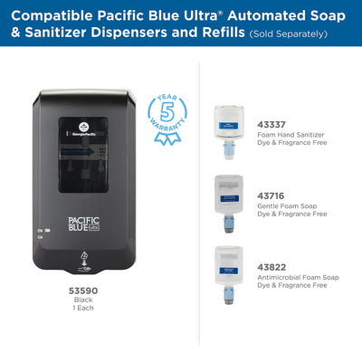 Georgia-Pacific PRO Pacific Blue Ultra Automated Soap Dispenser
