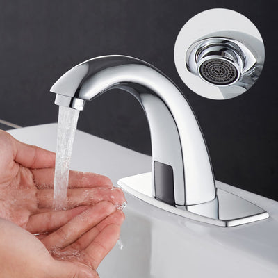 Automatic Sensor Touchless Bathroom Sink Faucet For Commercial Use