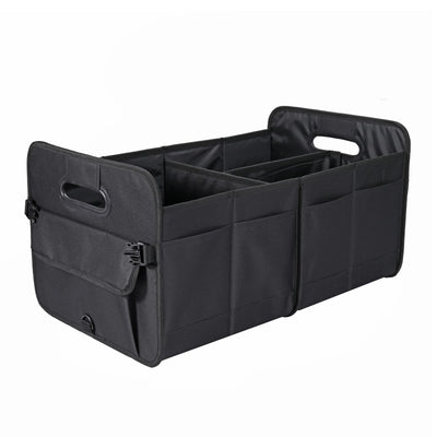 AOKJOY Car Trunk Organizer Collapsible Multi Compartment With Adjustable Straps