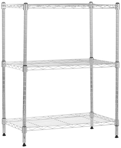 Amazon Basics Adjustable Storage Shelving Unit With 3 Heavy Duty Shelves