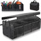 Large Car Trunk Organizer With Removable Cooler Bag And Foldable Cover