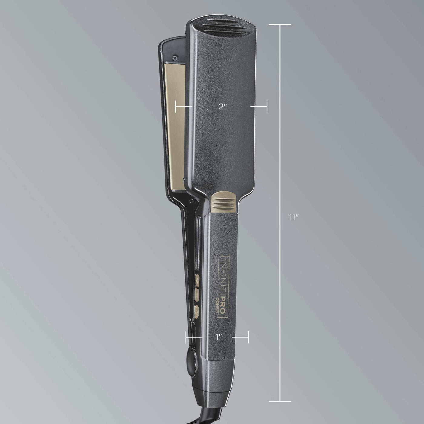 Tourmaline Ceramic Flat Iron 2 Inch For Smooth Hair Styling