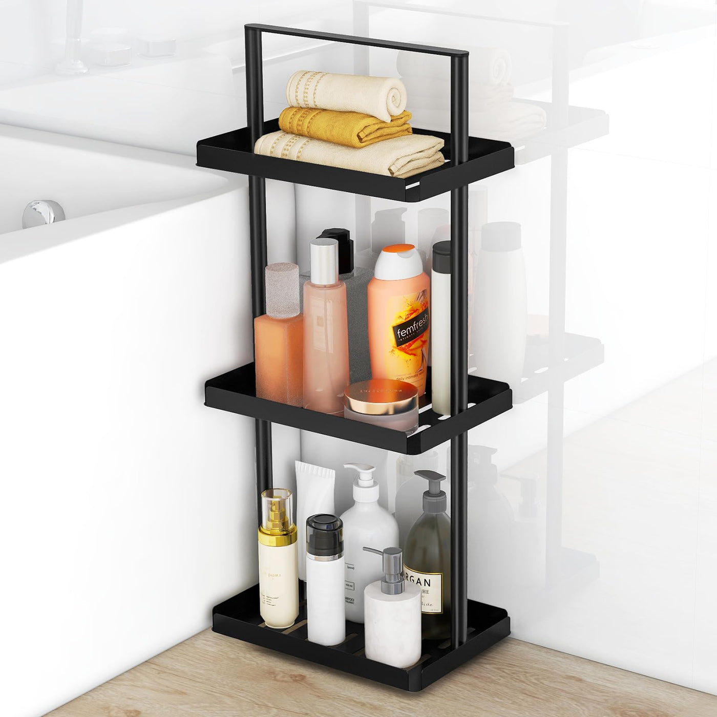 Shower Caddy Organizer Corner Shelf For Bathroom Storage