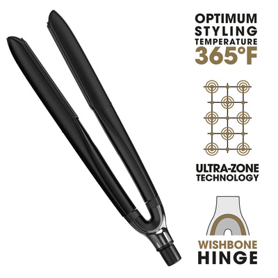 Flat Iron Hair Straightener Ceramic Plates For Smooth Styling