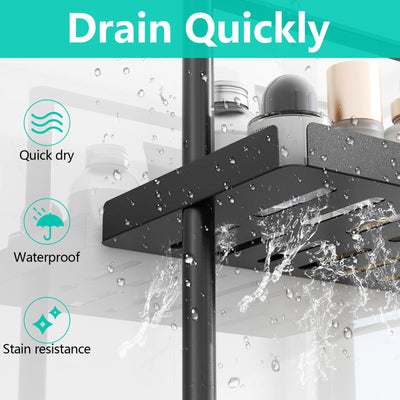 Shower Caddy Organizer Corner Shelf For Bathroom Storage