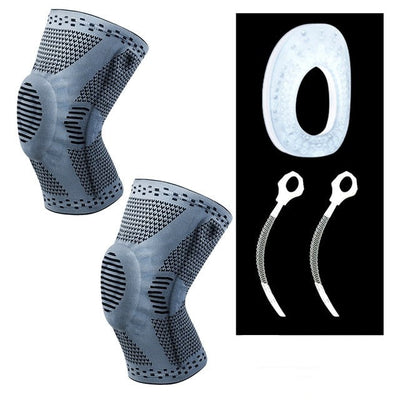 Knee Compression Sleeve Support Brace For Running Cycling Basketball Football