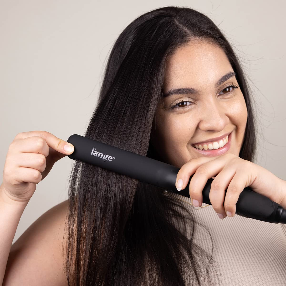 Ceramic Flat Iron Hair Straightener Fast Heating Smooth Styling Iron