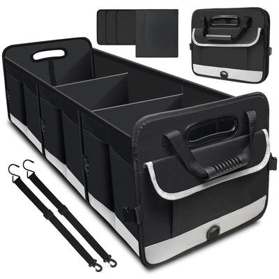 AOPHY Car Trunk Organizer Large Capacity Non Slip Bottom Strips